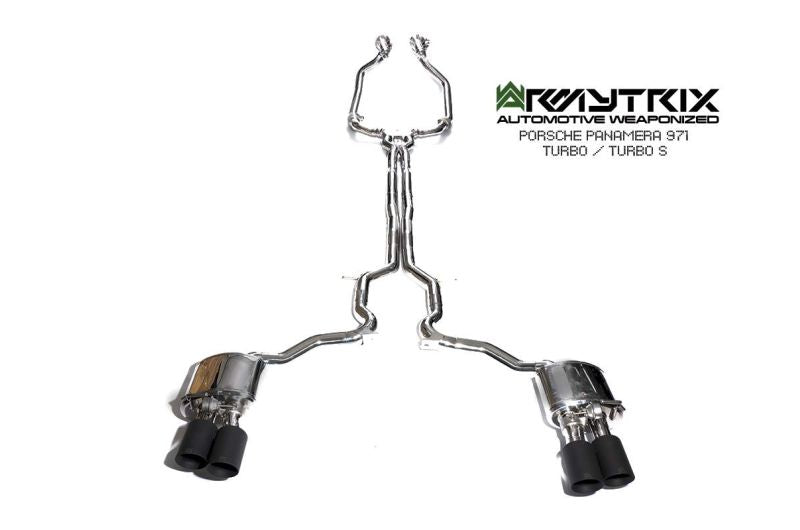Porsche 971 Panamera Turbo/Turbo S V8 4.0T (Non-OPF) (2017-present) > valvetronic exhaust system - Armytrix Exhausts