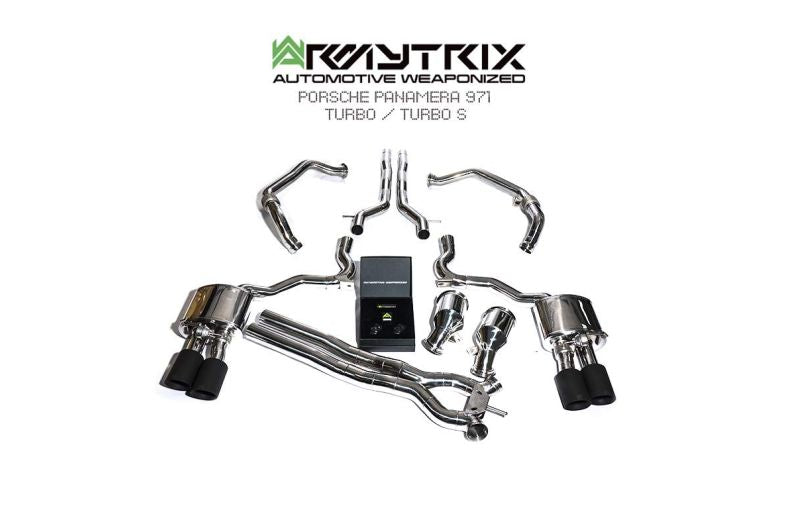 Porsche 971 Panamera Turbo/Turbo S V8 4.0T (Non-OPF) (2017-present) > valvetronic exhaust system - Armytrix Exhausts