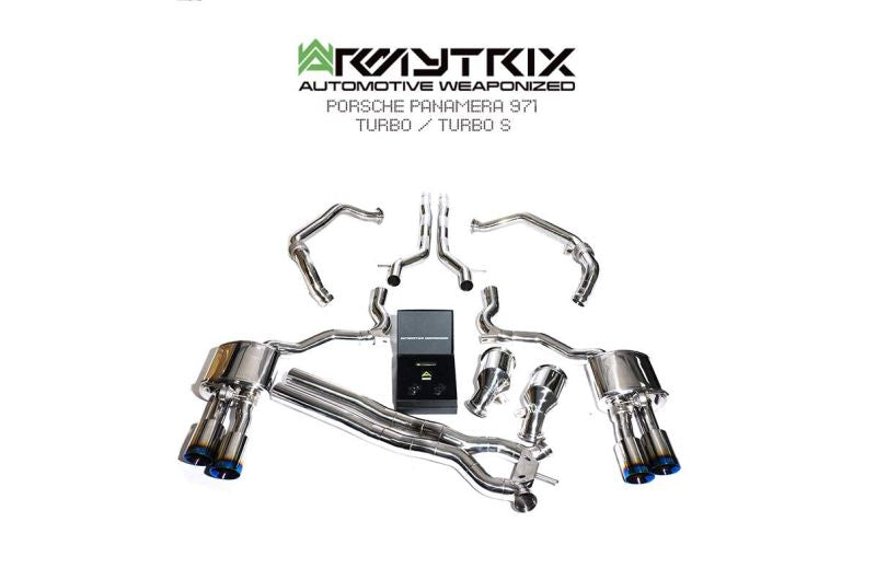 Porsche 971 Panamera Turbo/Turbo S V8 4.0T (Non-OPF) (2017-present) > valvetronic exhaust system - Armytrix Exhausts
