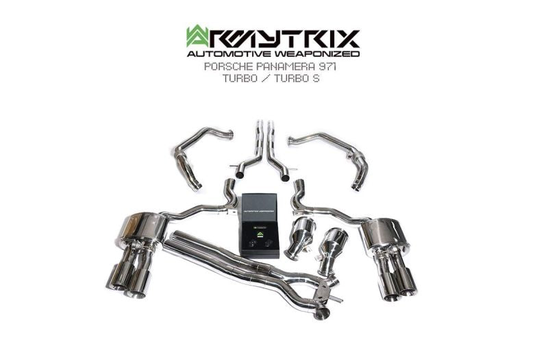 Porsche 971 Panamera Turbo/Turbo S V8 4.0T (Non-OPF) (2017-present) > valvetronic exhaust system - Armytrix Exhausts