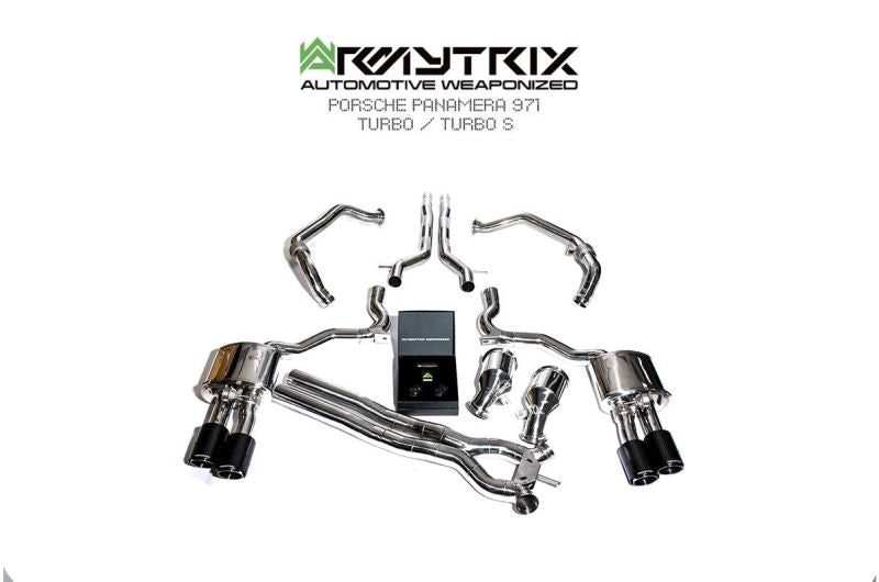 Porsche 971 Panamera Turbo/Turbo S V8 4.0T (Non-OPF) (2017-present) > valvetronic exhaust system - Armytrix Exhausts