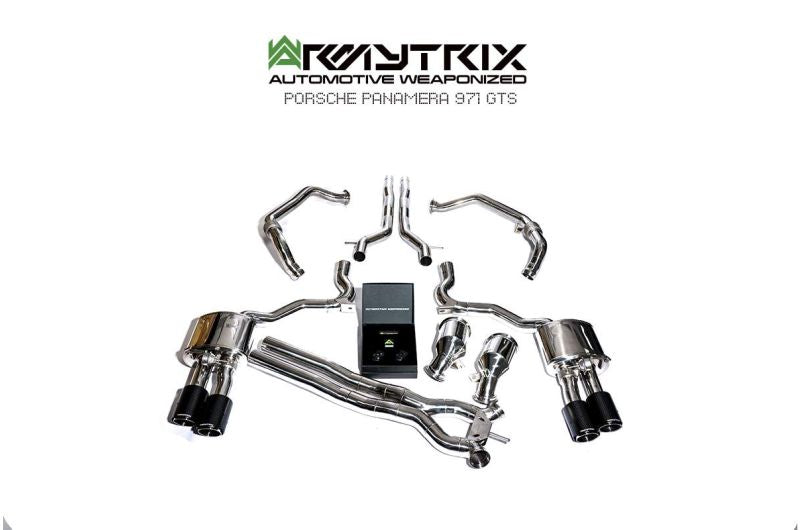 Porsche 971 Panamera GTS V8 4.0T (Non-OPF) (2019-present) valvetronic exhaust system - Armytrix Exhausts