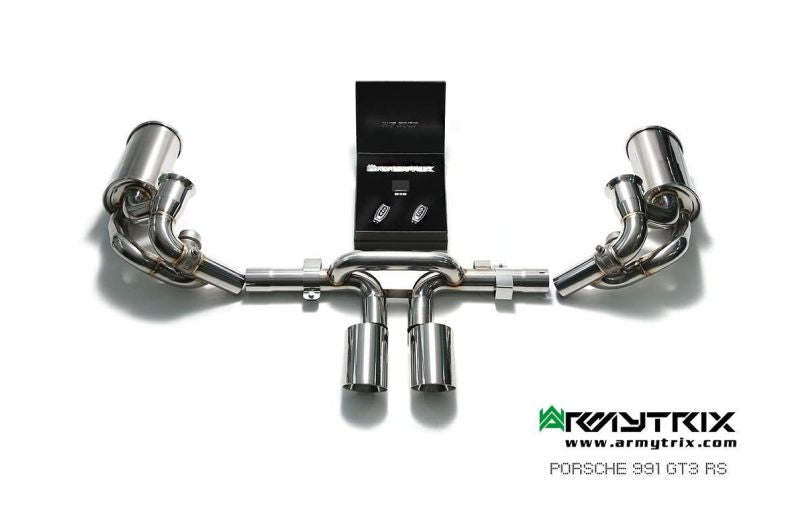 Porsche 911 991 GT3 / GT3 RS (2013-2020) valvetronic exhaust system - Armytrix Exhausts