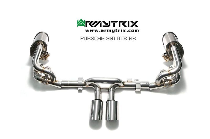 Porsche 911 991 GT3 / GT3 RS (2013-2020) valvetronic exhaust system - Armytrix Exhausts