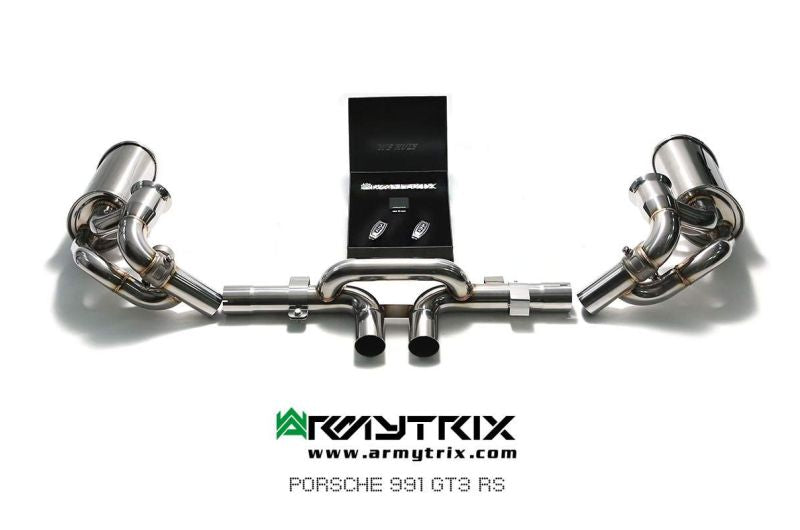 Porsche 911 991 GT3 / GT3 RS (2013-2020) valvetronic exhaust system - Armytrix Exhausts