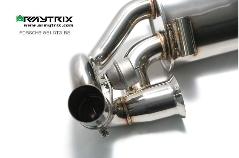 Porsche 911 991 GT3 / GT3 RS (2013-2020) valvetronic exhaust system - Armytrix Exhausts