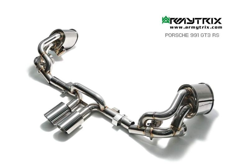 Porsche 911 991 GT3 / GT3 RS (2013-2020) valvetronic exhaust system - Armytrix Exhausts