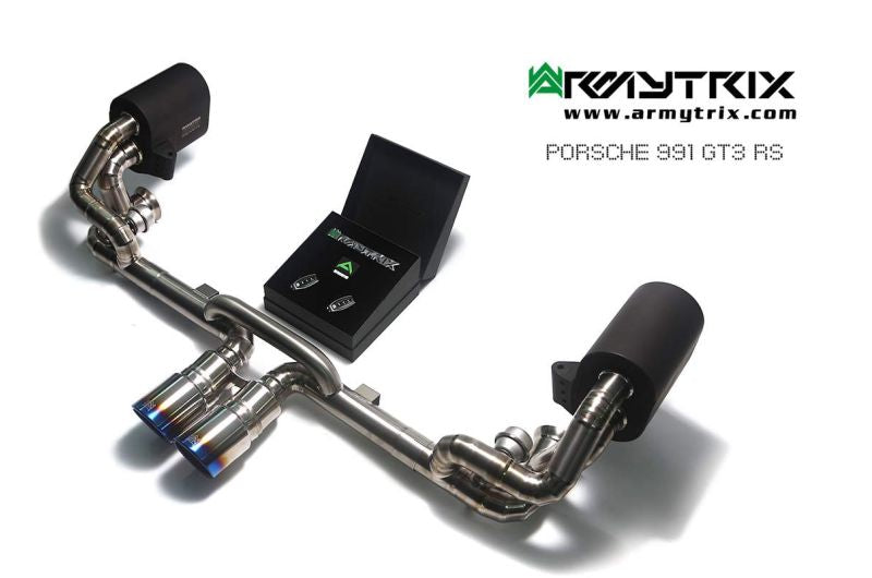 Porsche 911 991 GT3 / GT3 RS (2013-2020) valvetronic exhaust system - Armytrix Exhausts
