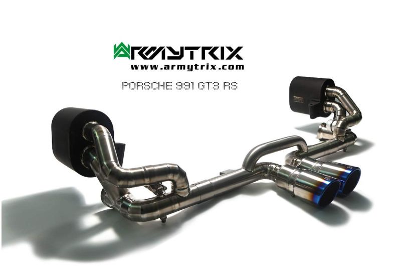 Porsche 911 991 GT3 / GT3 RS (2013-2020) valvetronic exhaust system - Armytrix Exhausts