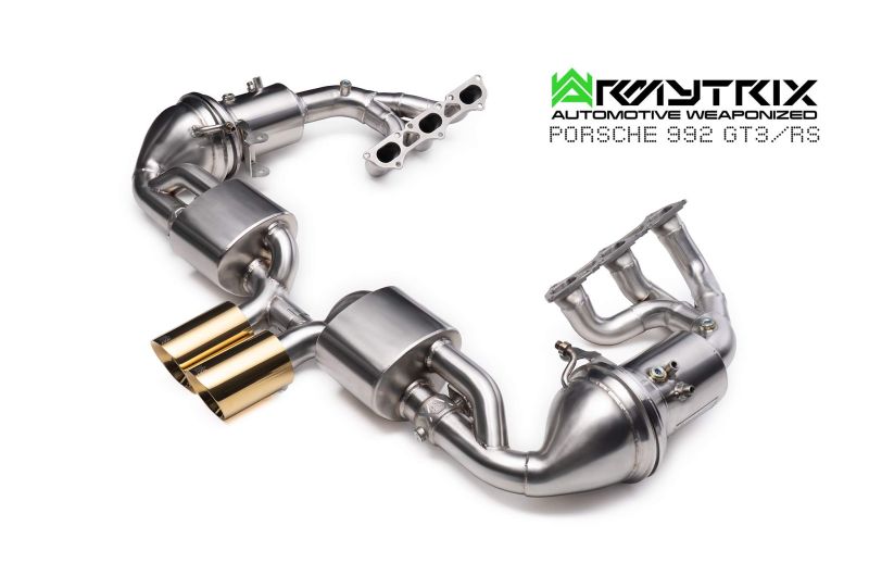 Porsche 992 GT3 | GT3 RS (2021-Present) valvetronic exhaust system - Armytrix Exhausts
