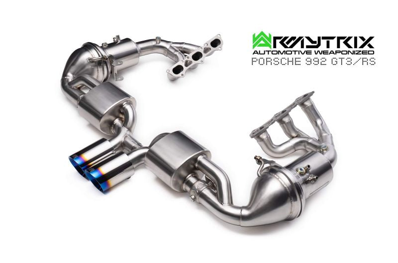 Porsche 992 GT3 | GT3 RS (2021-Present) valvetronic exhaust system - Armytrix Exhausts