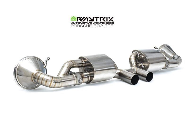 Porsche 992 GT3 | GT3 RS (2021-Present) valvetronic exhaust system - Armytrix Exhausts
