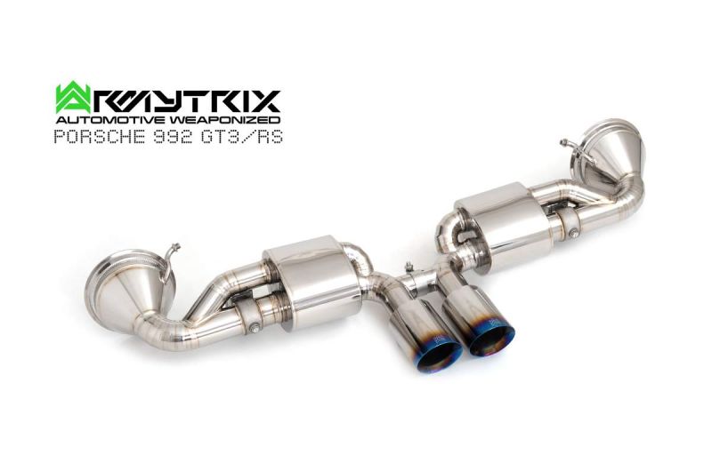 Porsche 992 GT3 | GT3 RS (2021-Present) valvetronic exhaust system - Armytrix Exhausts