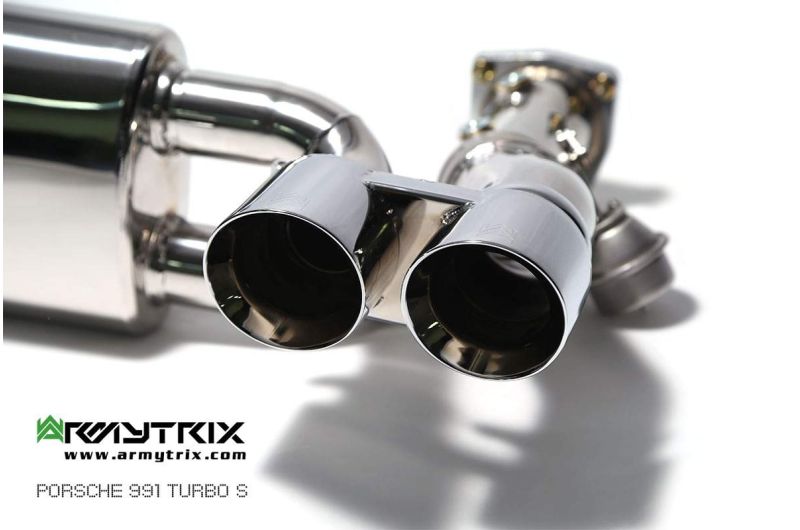 Porsche 911 Turbo 991.1 Turbo S (2013-2015) valvetronic exhaust system - Armytrix Exhausts