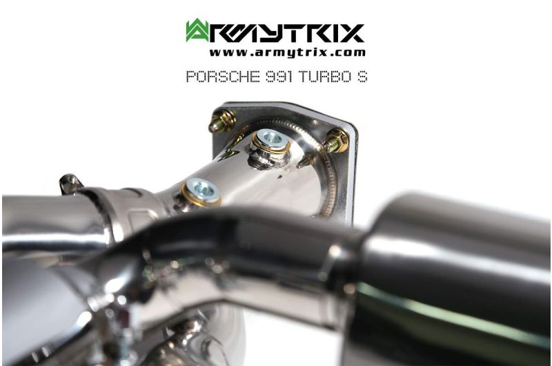 Porsche 911 Turbo 991.1 Turbo S (2013-2015) valvetronic exhaust system - Armytrix Exhausts