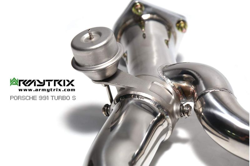 Porsche 911 Turbo 991.1 Turbo S (2013-2015) valvetronic exhaust system - Armytrix Exhausts