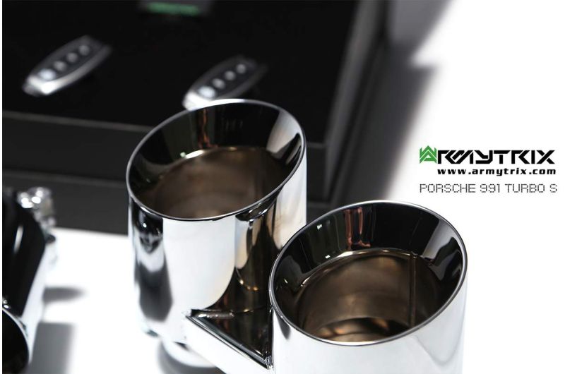 Porsche 911 Turbo 991.1 Turbo S (2013-2015) valvetronic exhaust system - Armytrix Exhausts