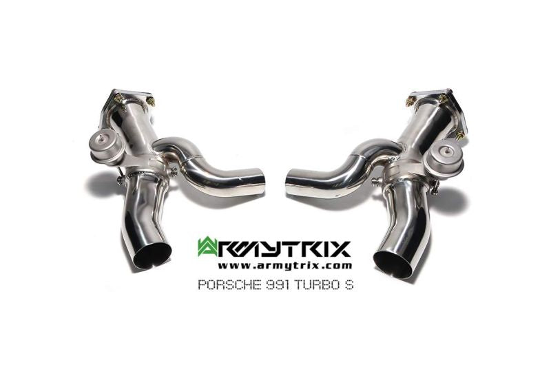 Porsche 911 Turbo 991.1 Turbo S (2013-2015) valvetronic exhaust system - Armytrix Exhausts