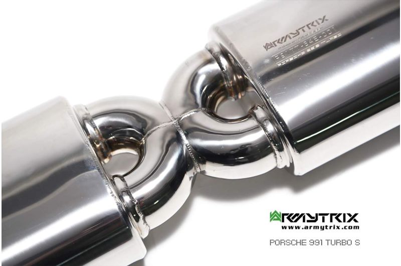 Porsche 911 Turbo 991.1 Turbo S (2013-2015) valvetronic exhaust system - Armytrix Exhausts
