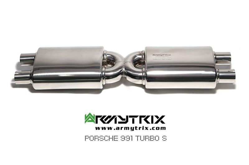 Porsche 911 Turbo 991.1 Turbo S (2013-2015) valvetronic exhaust system - Armytrix Exhausts
