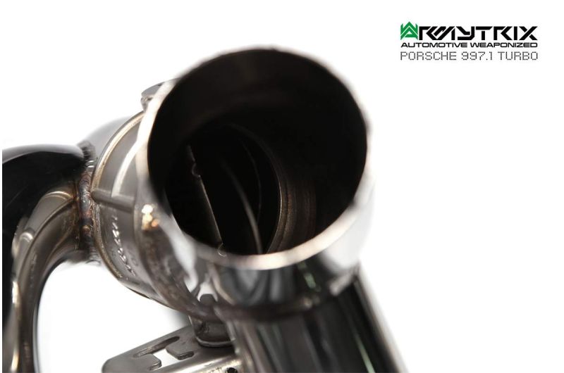 Porsche 911 Turbo 997.1 Turbo (2006-2008) valvetronic exhaust system - Armytrix Exhausts