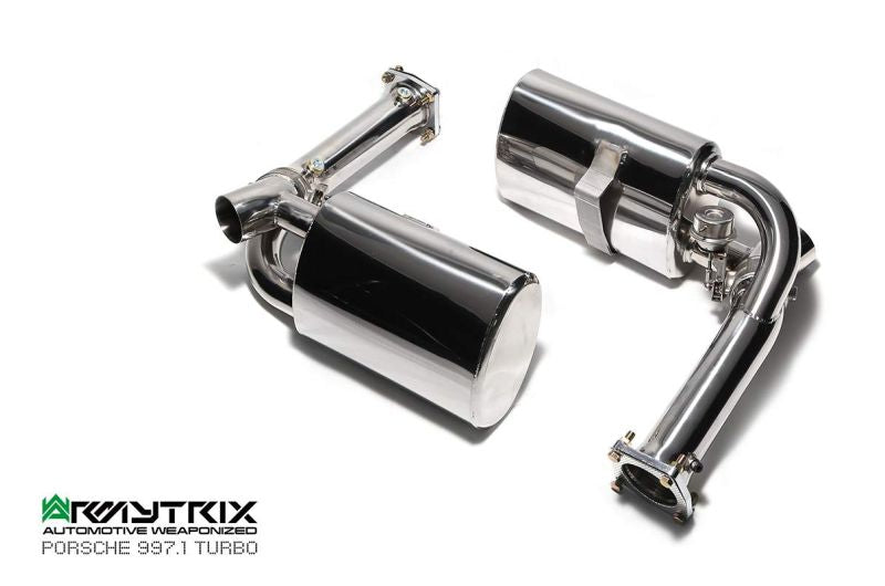 Porsche 911 Turbo 997.1 Turbo (2006-2008) valvetronic exhaust system - Armytrix Exhausts