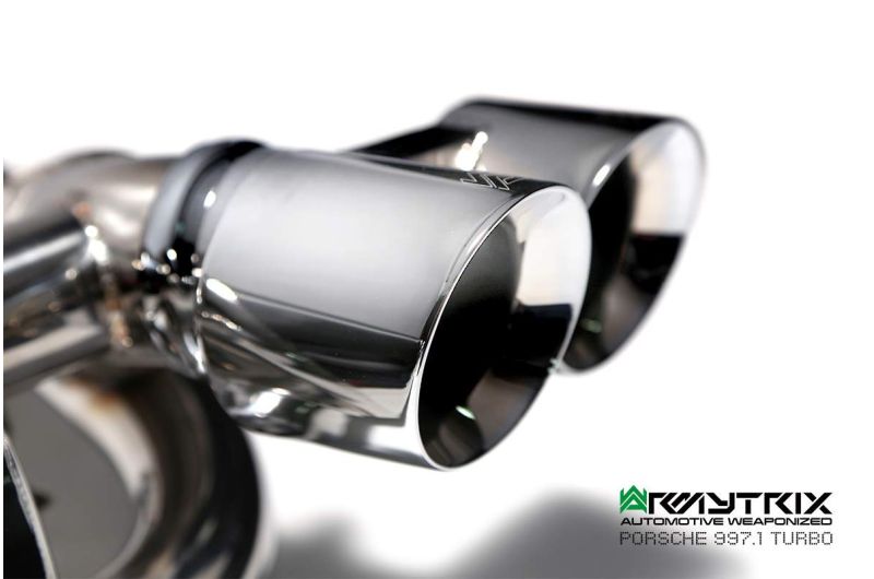 Porsche 911 Turbo 997.1 Turbo (2006-2008) valvetronic exhaust system - Armytrix Exhausts