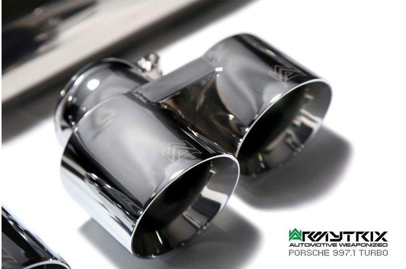 Porsche 911 Turbo 997.1 Turbo (2006-2008) valvetronic exhaust system - Armytrix Exhausts