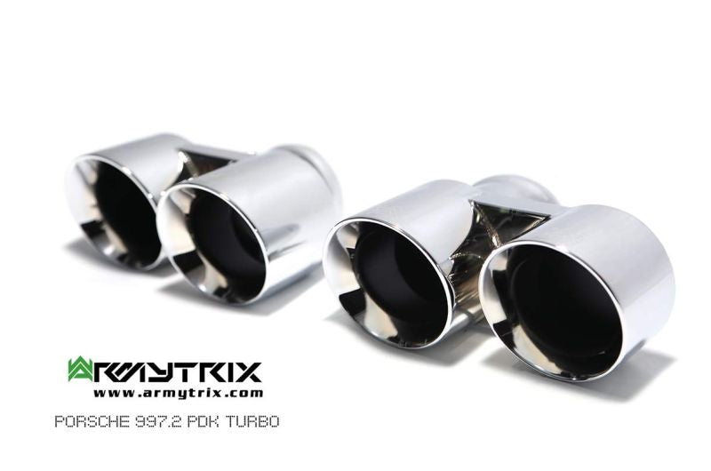 Porsche 911 Turbo 997.1 Turbo (2006-2008) valvetronic exhaust system - Armytrix Exhausts