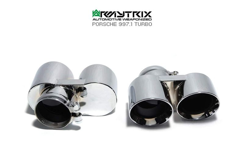 Porsche 911 Turbo 997.1 Turbo (2006-2008) valvetronic exhaust system - Armytrix Exhausts
