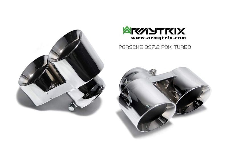 Porsche 911 Turbo 997.1 Turbo (2006-2008) valvetronic exhaust system - Armytrix Exhausts
