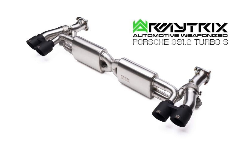 Porsche 911 Turbo 991.2 Turbo S (2016-2019 ) valvetronic exhaust system - Armytrix Exhausts