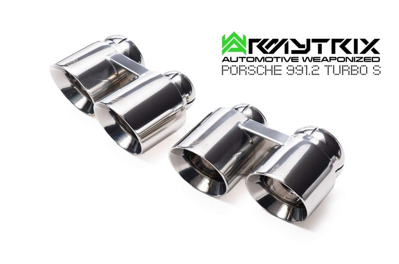 Porsche 911 Turbo 991.2 Turbo S (2016-2019 ) valvetronic exhaust system - Armytrix Exhausts