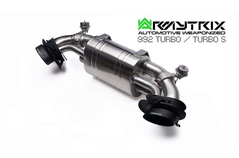 Porsche 992 Turbo / Turbo S (2020-Present) valvetronic exhaust system - Armytrix Exhausts