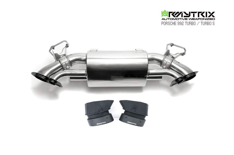 Porsche 992 Turbo / Turbo S (2020-Present) valvetronic exhaust system - Armytrix Exhausts