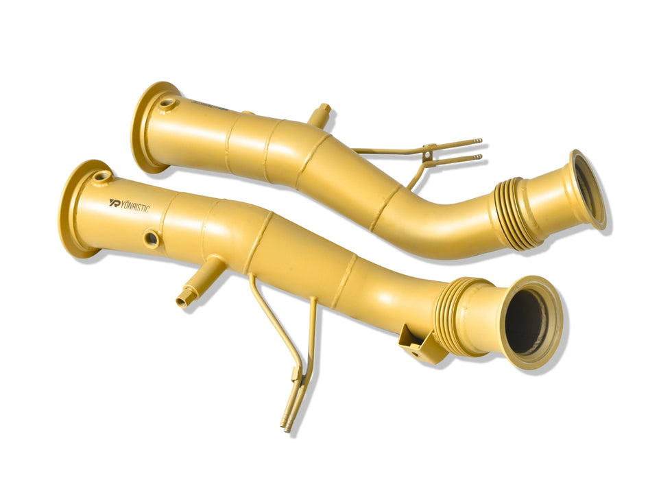 Lamborghini Temerario MaxFlow F1 Downpipes - catalyst section
