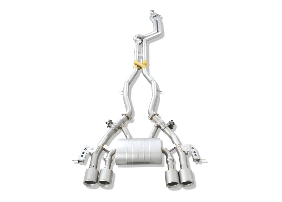 BMW G8x M3/M4 VANTA GOLD exhaust - core section view