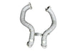 Yonristic Aston Martin Vantage axle-back exhaust - installed tip close-up