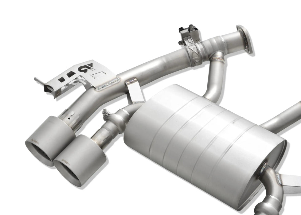 BMW G8x M3/M4 VANTA GOLD exhaust - core module close up