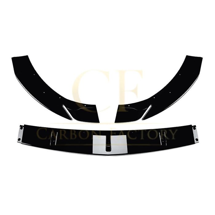 AMG Style Gloss Black Front Splitter for Mercedes Benz W177 A Class AMG & A35 23-25