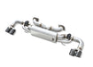 Yonristic Aston Martin Vantage axle-back exhaust - muffler section detail