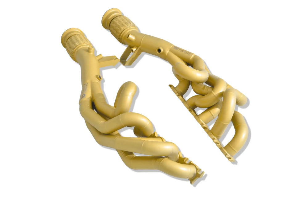 Huracán equal-length race headers - AISI 304 stainless construction