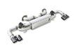 Yonristic Aston Martin Vantage axle-back exhaust - TIG welded construction detail