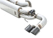 Yonristic Aston Martin Vantage axle-back exhaust - component view