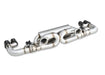 Yonristic Aston Martin Vantage axle-back exhaust - active valve detail