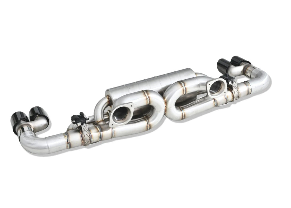 Yonristic Aston Martin Vantage axle-back exhaust - active valve detail