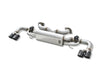 Yonristic Aston Martin Vantage axle-back exhaust - piping detail