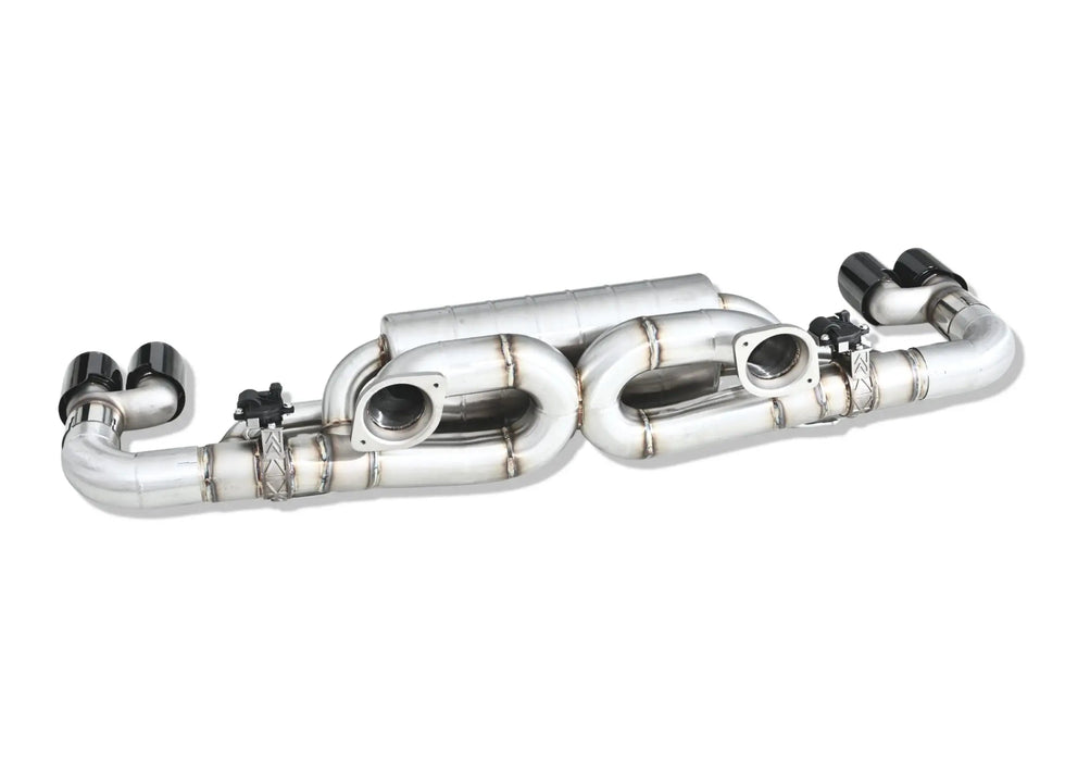 Yonristic Aston Martin Vantage axle-back exhaust - carbon fibre tip option