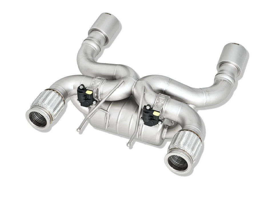 Yonristic McLaren 720S F1 exhaust - TIG welded construction detail