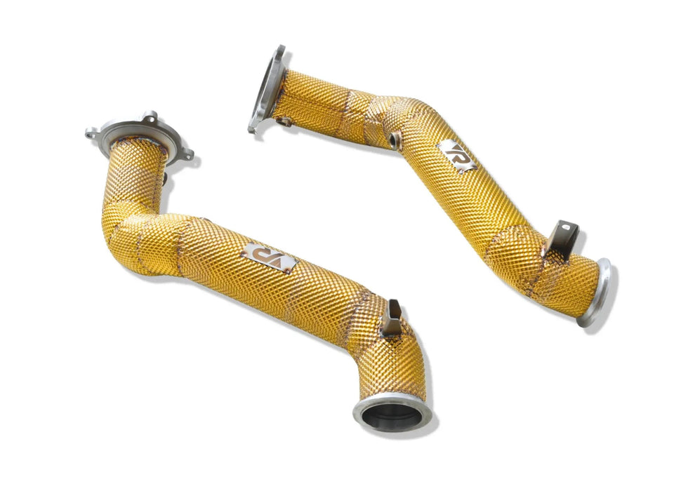 Yonristic McLaren 720S F1 exhaust - crossover junction detail